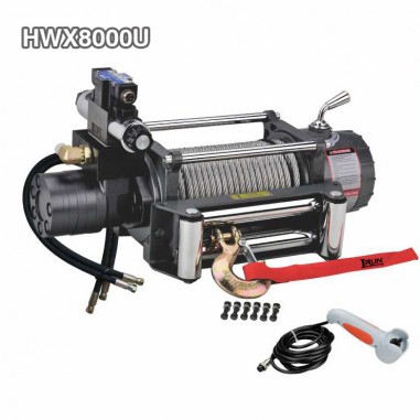 Two Stage Planetary 4×4 Hydraulic Winch 8000lbs With Hydraulic Accessories Two Stage Planetary 4×4 Hydraulic Winch 8000lbs With Hydraulic Accessories