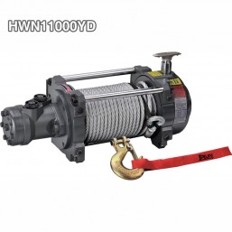 11000 lb Industrial Hydraulic Truck Winch With Patent hardened steel gear reducer