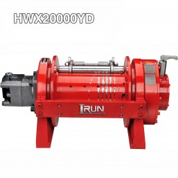 20000 Pound Hydraulic Winch For Truck With Patent clutch and speed shift structure