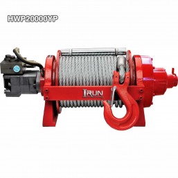 2 Speed Hydraulic Winch 20000 lb For Wreckers Or Trailers With Two speed and Clutch 2 in 1 Handgrip