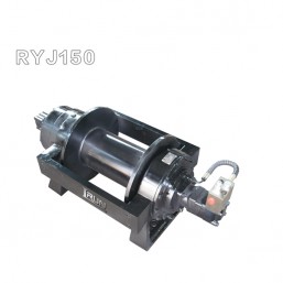15 Ton Hydraulic Winch with Multidisc-Typed Friction Normally-Closed Arrester 15 Ton Hydraulic Winch with Multidisc-Typed Friction Normally-Closed Arrester