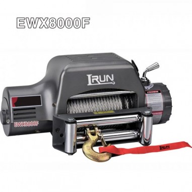 12V or 24V 8000lbs Electric Recovery Winch With Standing Up Control Box 12V or 24V 8000lbs Electric Recovery Winch With Standing Up Control Box