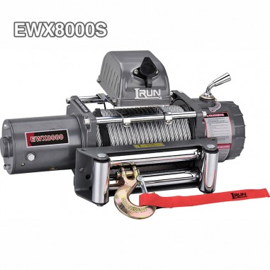 Electric Recovery Winches 8000lbs Control Box On The Tie Bar Electric Recovery Winches 8000lbs Control Box On The Tie Bar