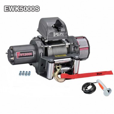 5000lb Electric Winch for Suv With Control Box Tie on Winch Bar