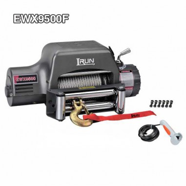 9500lbs 12V or 24V Electric Recovery Winches With Stand -up control Box 9500lbs 12V or 24V Electric Recovery Winches With Stand -up control Box