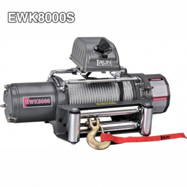 Electric Winch 8000 Pound With Control Box On Tie Bar Electric Winch 8000 Pound With Control Box On Tie Bar