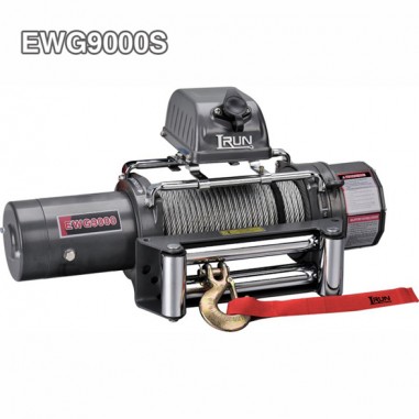 Electric 4×4 Winches 9000lbs With Control Box on the Winch Tie Bar
